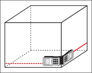 Лазерный дальномер YATO ЦИФРОВОЙ 50М
