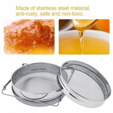 ДВОЙНОЙ СИТНО ИЗ НЕРЖАВЕЮЩЕЙ СТАЛИ ДЛЯ ПРОЦЕДИНЕНИЯ МЕДА