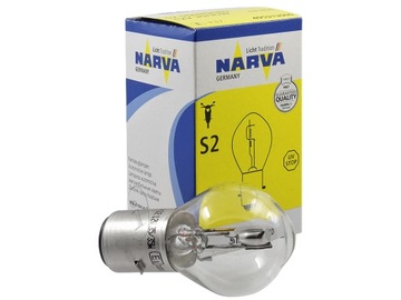 ŻARÓWKA 35/35W 12V BA20D BAŃKA SKUTER HOMOLOGACJA