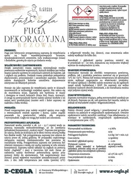 КРУПНОЗЕРНИСТАЯ ДЕКОРАТИВНАЯ ЗАТИРКА ДЛЯ СТАРОГО КИРПИЧА И КЛИНКЕРНОГО РАСТВОРА 1КГ