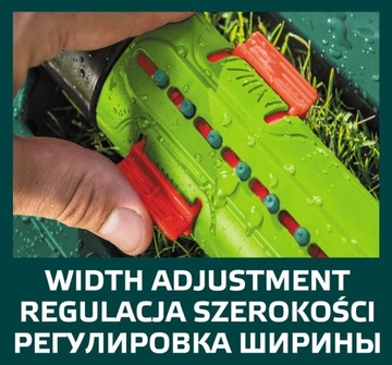 КОЛЕБАТЕЛЬНЫЙ САДОВЫЙ ДОЖДЕВАТЕЛЬ С 18 ФОРСУНКАМИ ДЛЯ ГАЗОНА ПЛОЩАДЬЮ 285 м2 КАЧАЮЩИЙСЯ САД