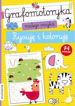 GRAFOMOTORYKA MAŁEGO SMYKA. RYSUJĘ I KOLORUJĘ
