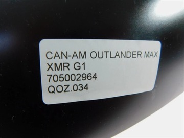 OSŁONA ZBIORNIKA CAN-AM OUTLANDER MAX XMR G1 705002964