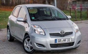 Toyota Yaris II Hatchback 5d 1.33 Dual VVT-i 101KM 2009 Toyota Yaris Toyota Yaris 1.3 Benzyna 101KM