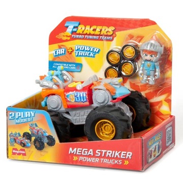 T-Racers Power Truck Mega Striker Car + Magicbox Внедорожник