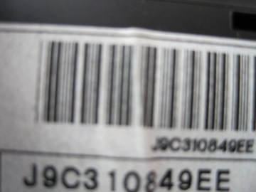 PŘÍSTROJOVÁ DESKA BUDÍKY JAGUAR E-PACE J9C310849EE