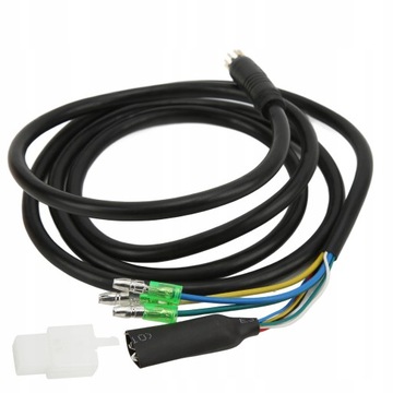 9PIN PRZEDŁUŻACZ KABEL SILNIKA DO ROWERU ELEKTRYCZNEGO ZŁĄCZE MĘSKIE 130CM