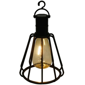 Industrialna lampa solarna Ø 10.5 x 19.5 cm