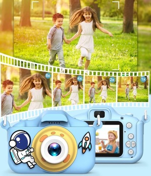 APARAT CYFROWY KAMERA DLA DZIECI 1080p 32GB