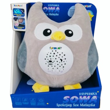 BEAR Проектор Сова колыбельные MUSIC BOX SLEEPING BOX PL