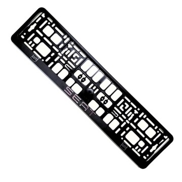 3D Ramka tablicy rejestracyjnej SEAT