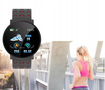 SMARTWATCH ZEGAREK SPORTOWY OPASKA KROKI KALORIE