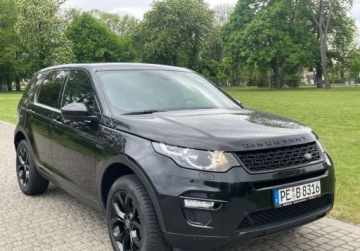 Land Rover Discovery Sport SUV 2.0 TD4 150KM 2015 Land Rover Discovery Sport BLACK 4x4 AUTOMAT 2.0TD4 E-Capability Serwis 1-