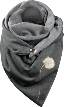 Damskie szale w stylu vintage, z nadrukiem boho, na zimę, ciepłe,