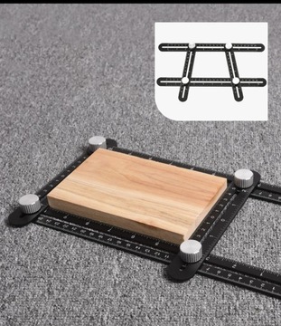 БОЛЬШОЙ НАБОР Шаблон формы Трафарет DIY Линейка