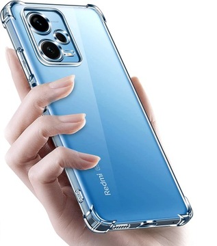 Etui ANTI-SHOCK do Redmi Note 12 PRO 5G + SZKŁO 9H