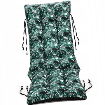 Подушка на шезлонг садовое кресло качели 48х48х75 экзотическая водонепроницаемая