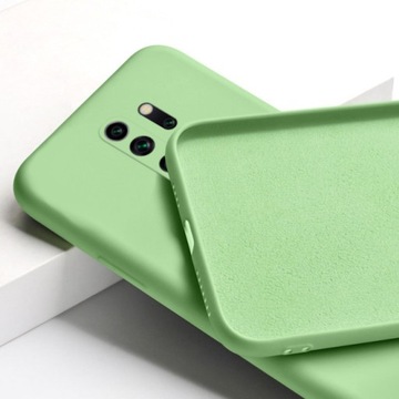 ETUI DO XIAOMI REDMI NOTE 8 PRO SILIKON KOLOR + SZKŁO