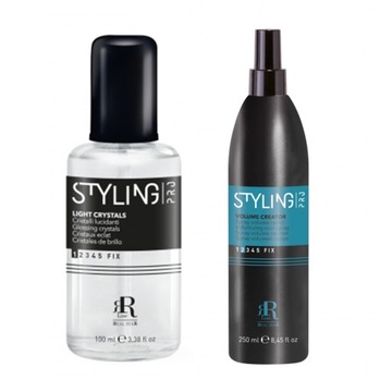 RR LINE STYLING PRO KRYSZTAŁKI NABŁYSZCZAJĄCE 100 ml + VOLUME SPRAY 250 ml