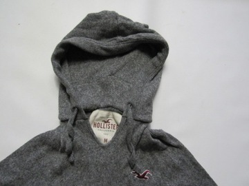 HOLLISTER ORYGINALNA BLUZA SWETER Z KAPTUREM /M