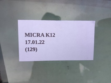 KLIKA DVEŘE PRAVÝ PŘEDNÍ NISSAN MICRA K12 5D