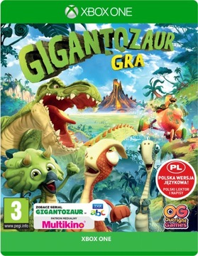Gigantozaur Gigantosaurus The Game XBOX SERIES X / XBOX ONE POLSKI DUBBING