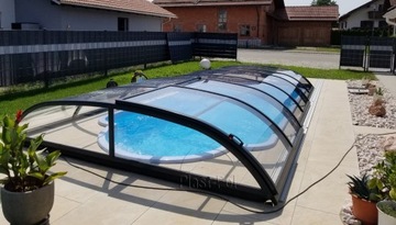 НИЗКАЯ КРЫША ДЛЯ БАССЕЙНА ROYAL 10,60x3,95x1,00 м