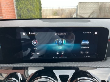 Mercedes Klasa A W177/V177 Hatchback 1.3 200 163KM 2020 Mercedes-Benz Klasa A 1.3 benzyna 163 KM automat AMG LINE zarej w PL, zdjęcie 21