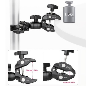 Монтажный держатель Vice Magic Arm ulanzi R096