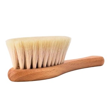 Щетка для волос с мягкой козьей щетиной для детей, благородная