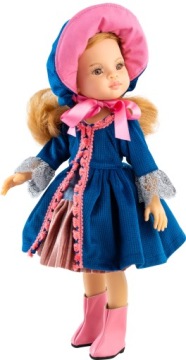 ЧУДЕСНАЯ ИСПАНСКАЯ КУКЛА ПАОЛА РЕЙНА 32 СМ 04548