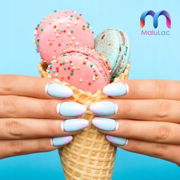 MaluLac lakier hybrydowy SŁODKA PIANKA #1153