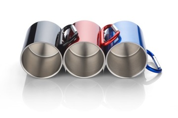 Туристическая кружка с ГРАВИРОВКОЙ, горная звезда подарок