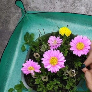 КОВРИК ДЛЯ ПЕРЕСАДКИ РАСТЕНИЙ ЦВЕТОЧНЫЕ ПОСЕЛЕНИЯ САДОВОДЧЕСКИЙ КОВРИК 66