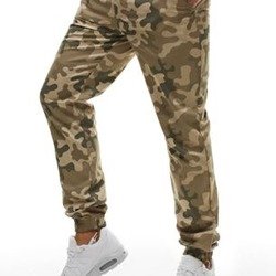 Spodnie joggery męskie moro WZ93 pustynne XXL (44)