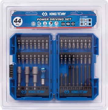 ZESTAW BITÓW BIT DO WKRĘTARKI 1/4 44szt KING TONY