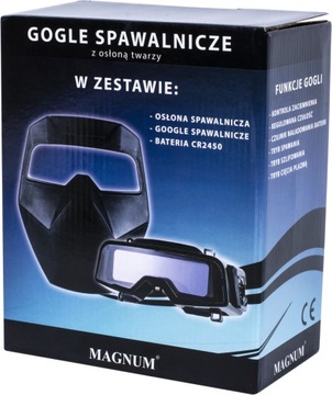 Маска для сварочных очков с автоматическим затемнением LYG-R100 MAGNUM