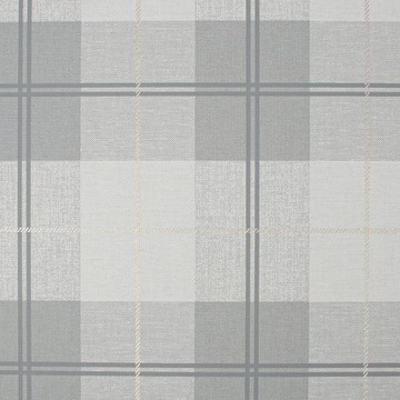 Tapeta winylowa zmywalna szara krata kratka