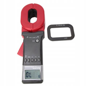 Miernik Cęgowy Tester Rezystancji Uziemienia LCD