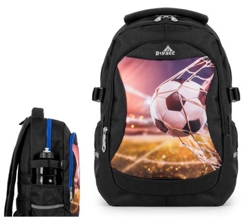 Plecak do szkoły na trening dla chłopca Sport Football pojemny z USB Jack