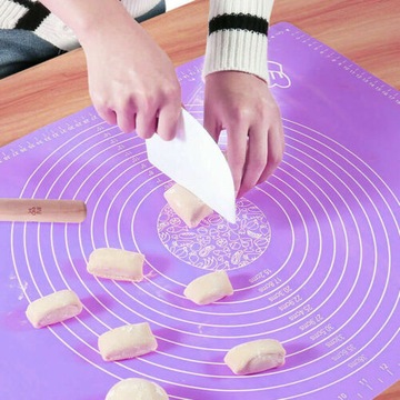 Большой силиконовый коврик для выпечки на стол