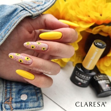ПОДАРОЧНЫЙ набор для гибридов 13x CLARESA лаковая основа UV LED лампа + подарки