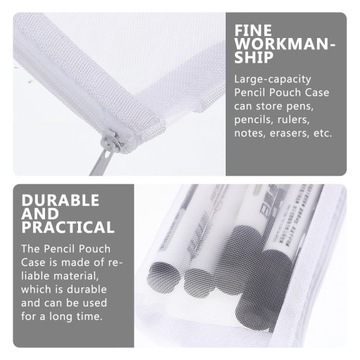 ПРОСТОЙ ДЕРЖАТЕЛЬ ДЛЯ КАРАНДАШ, БОЛЬШАЯ ЕМКОСТЬ, 4 ШТ.