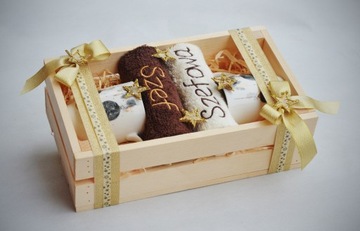 ОРИГИНАЛЬНЫЙ НАБОР Новогодний подарок маме и папе.