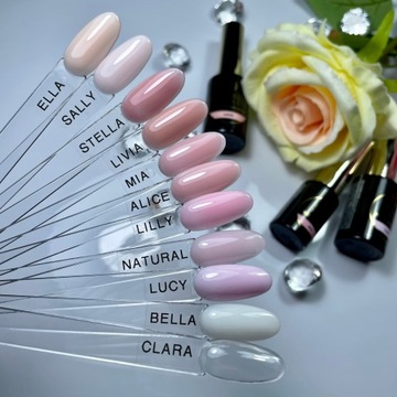 РЕЗИНОВАЯ БАЗА DIVINE NAILS PRO CLARA 10 МЛ