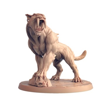 AG Статуэтка Саблезубый тигр РПГ