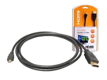 1 шт. Кабель PS HDMI-MicroHDMI v1.4 медный HQ 1,5 м.