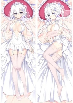 Dakimakura Poszewka na Gra Anime Azur Lane KMS Bismarck znakomity poszewka
