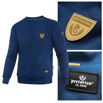 BLUZA MĘSKA PRETORIAN KLASYCZNA PROSTA r.XS