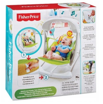Fisher Price HUŚTAWKA-LEŻACZEK CCN92